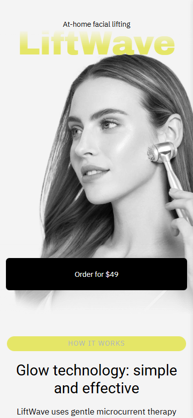 A template for the beauty device store link tree