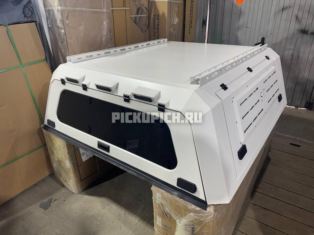 Кунг силовой алюминиевый на пикап Changan Hunter (белый)