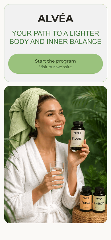 Top section of the supplement brand’s Beacons-style website
